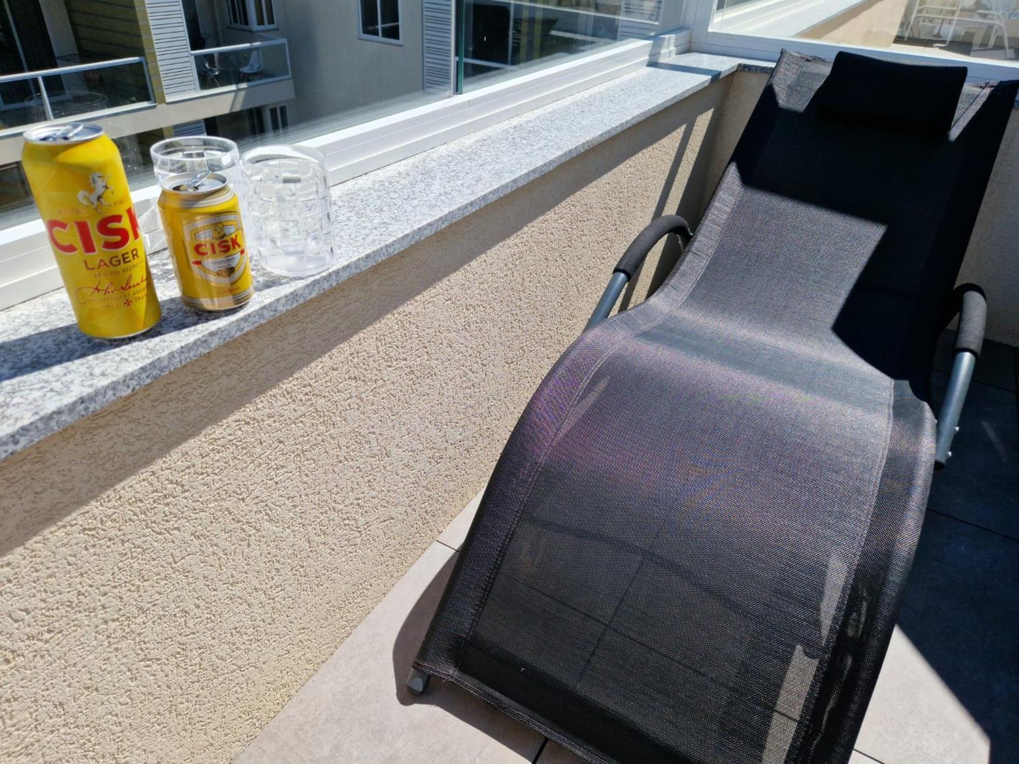 Sea View New Penthouse Terrace & Garage Parking Daire St. Paul's Bay Dış mekan fotoğraf