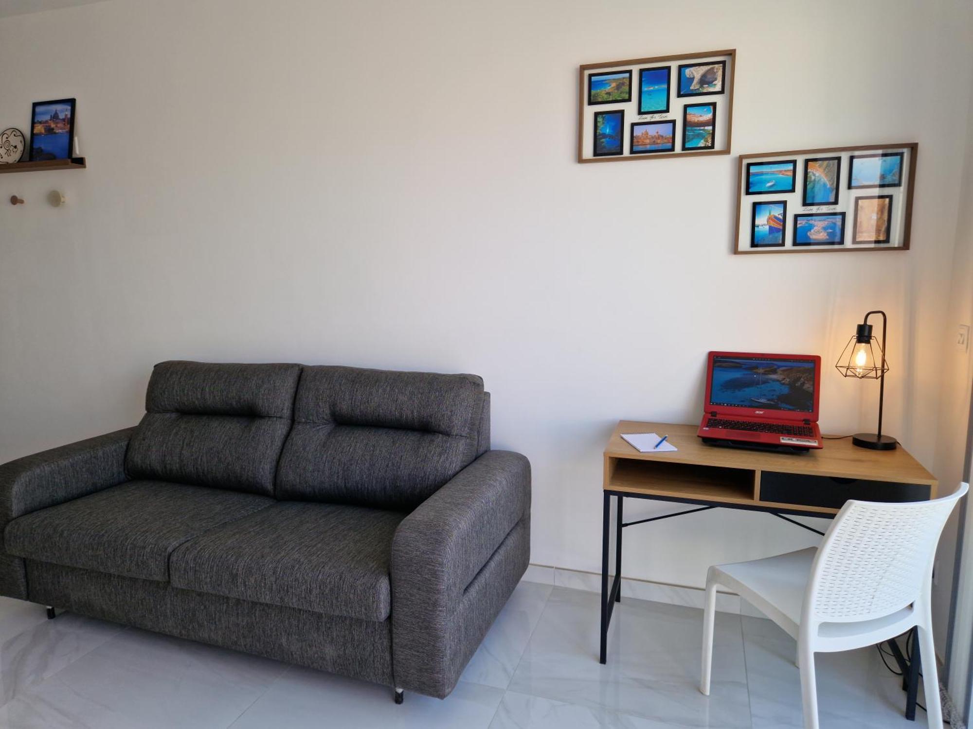 Sea View New Penthouse Terrace & Garage Parking Daire St. Paul's Bay Dış mekan fotoğraf