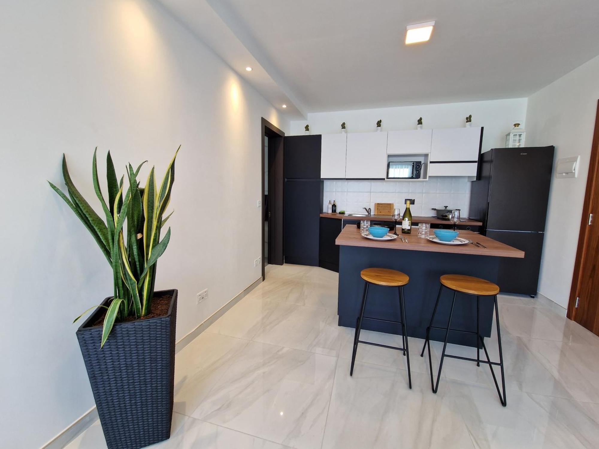 Sea View New Penthouse Terrace & Garage Parking Daire St. Paul's Bay Dış mekan fotoğraf